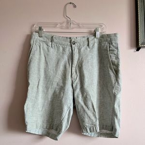 Linen shorts
